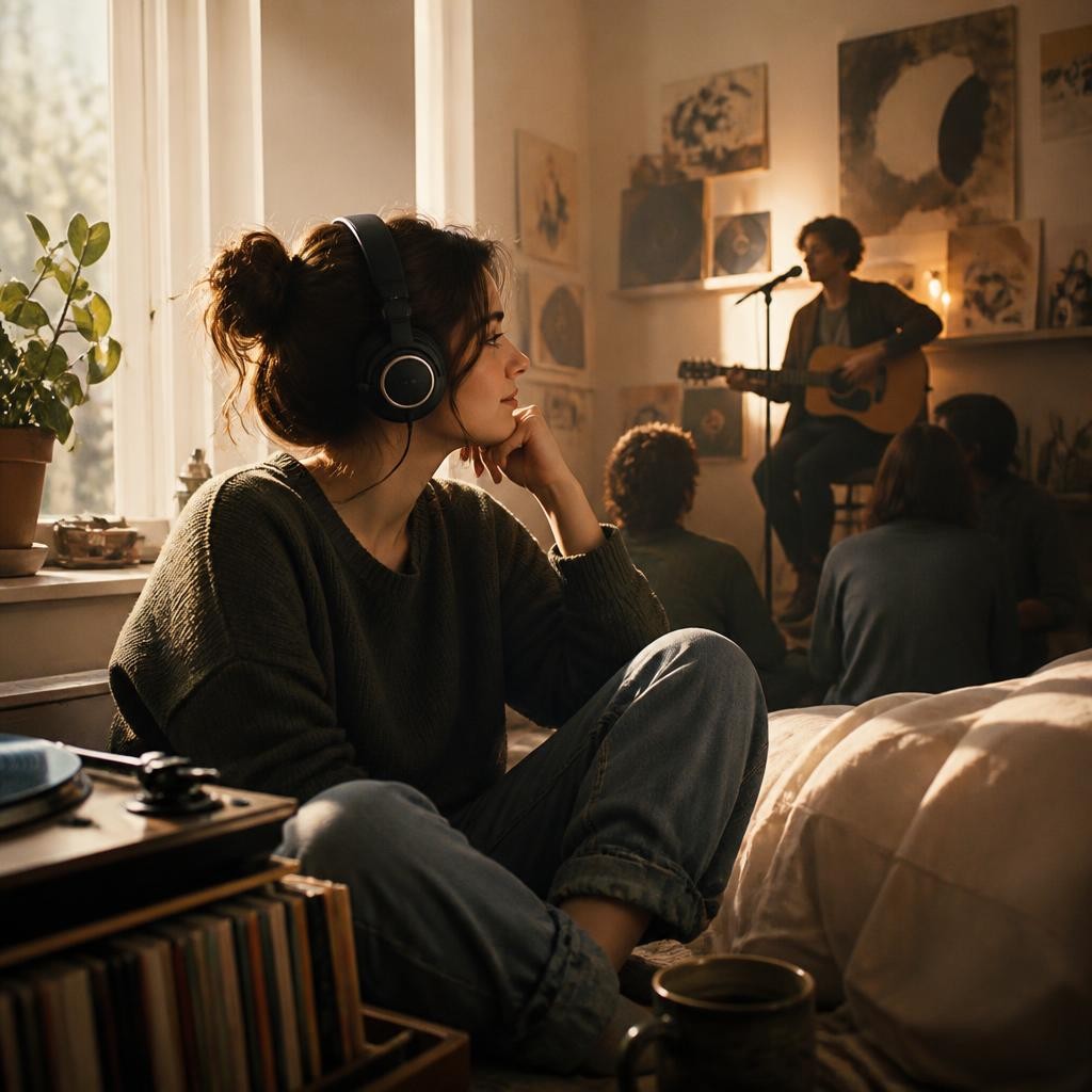 Illustration for the English word “indie”