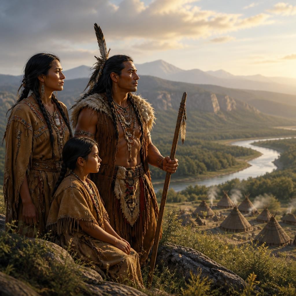 Illustration for the English word “indigenous”