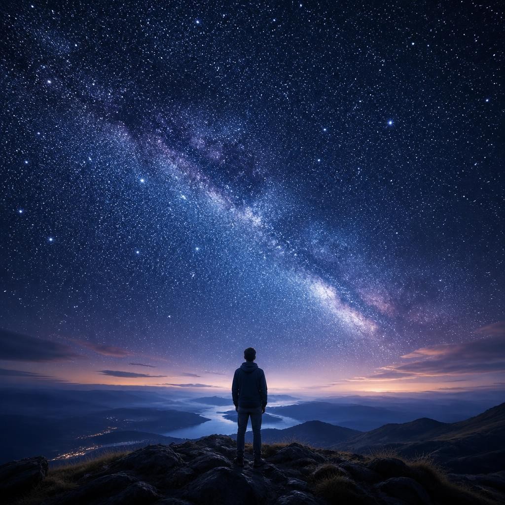 Illustration for the English word “infinite”