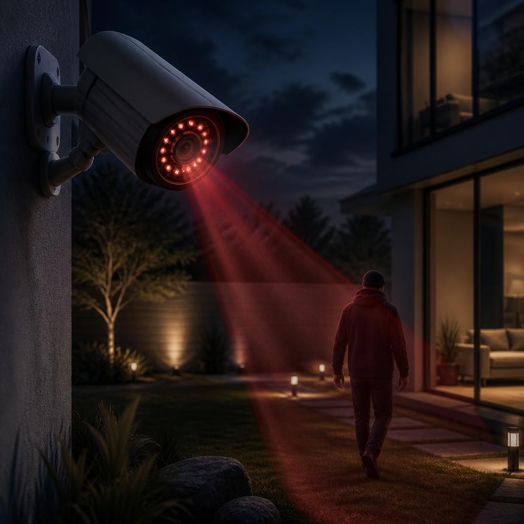 Illustration for the English word “infrared”