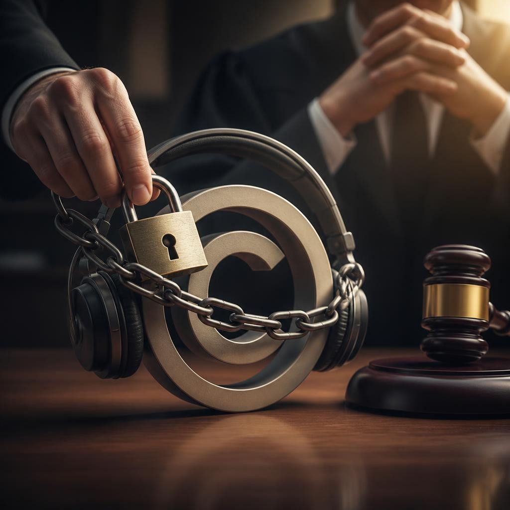 Illustration for the English word “infringement”