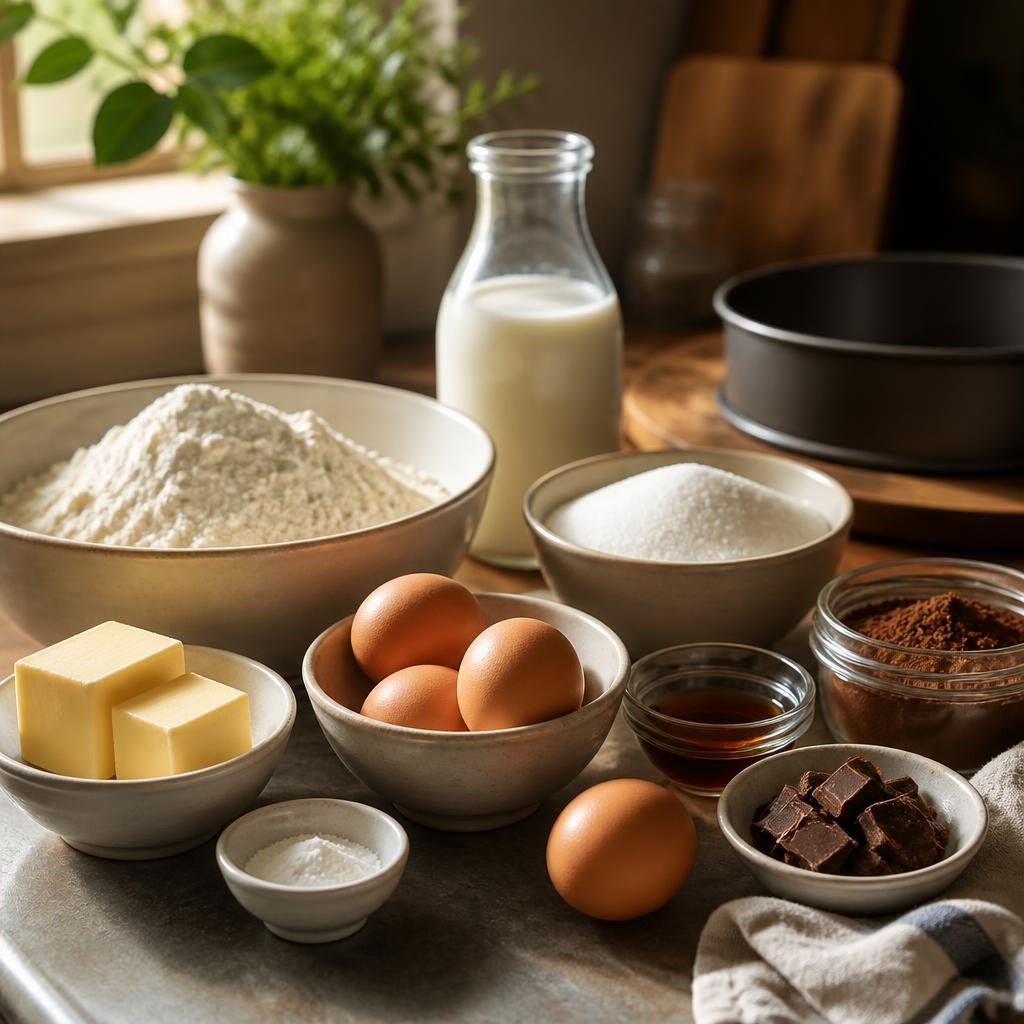 Illustration for the English word “ingredient”