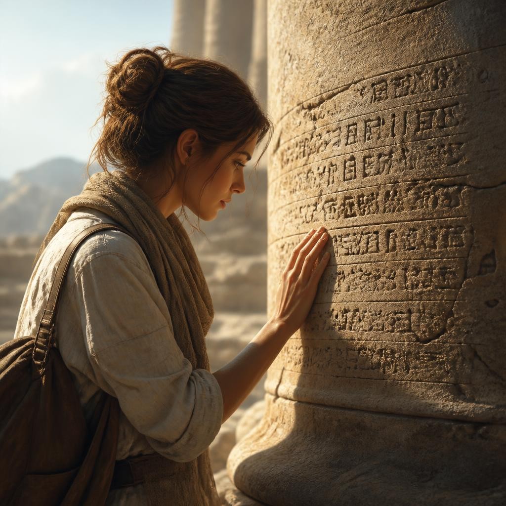 Illustration for the English word “inscription”