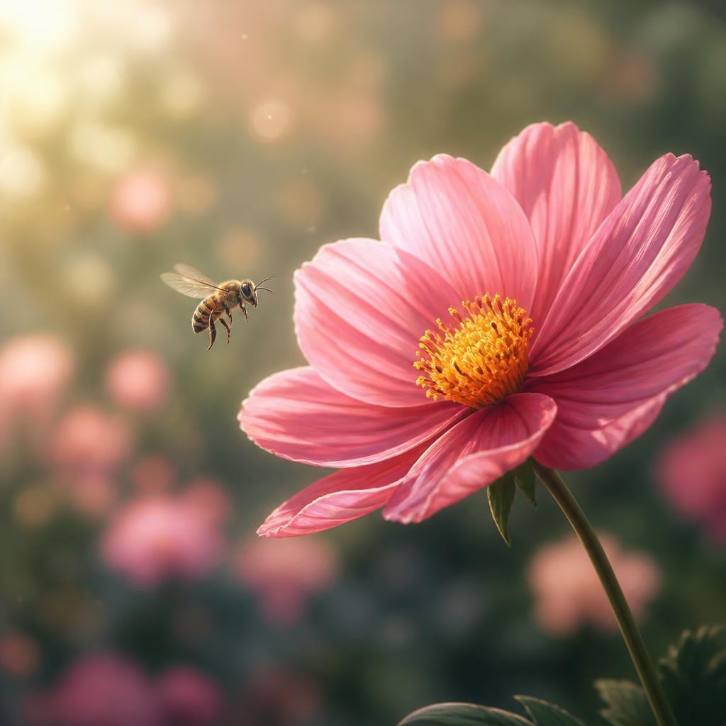 Illustration for the English word “insect”