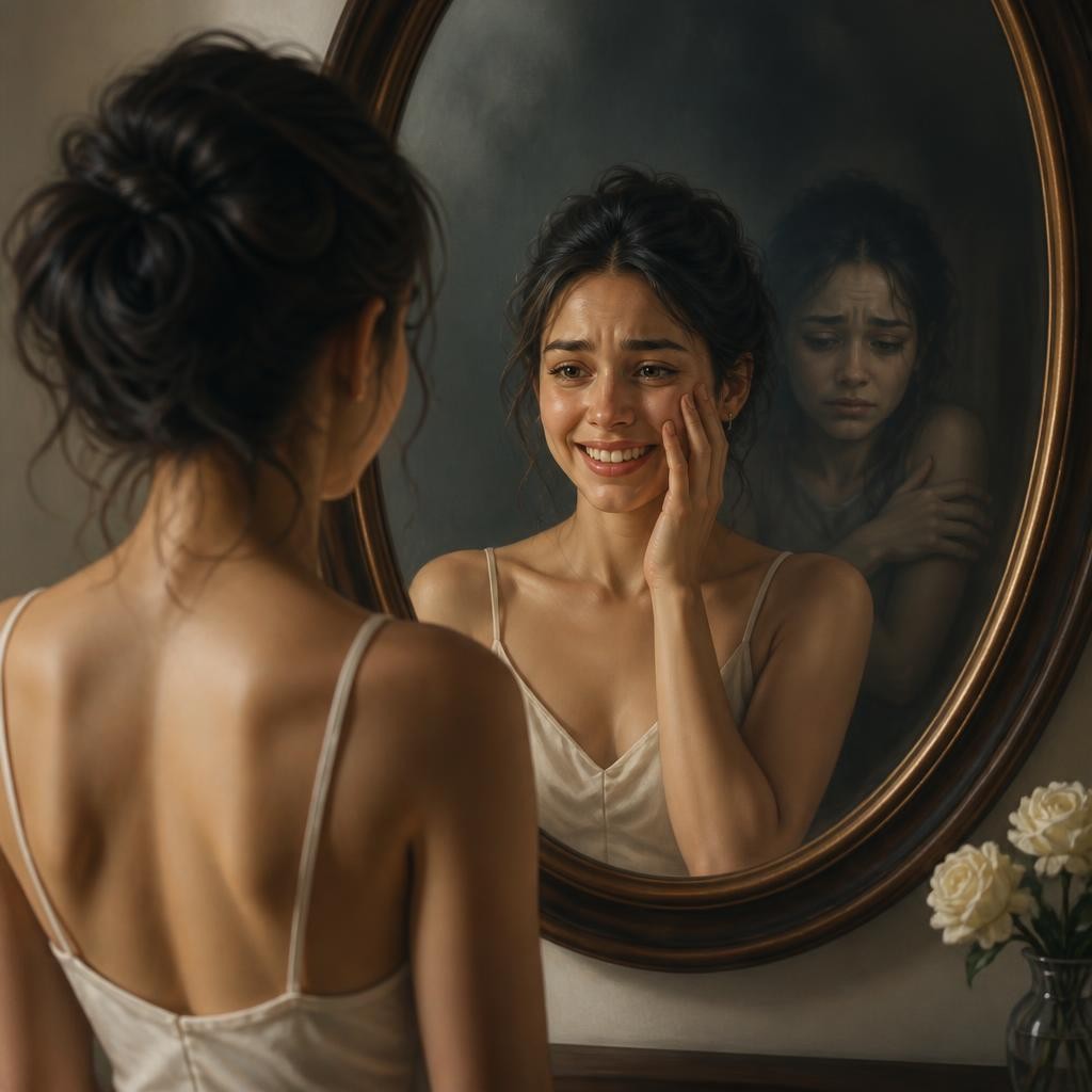 Illustration for the English word “insecurity”