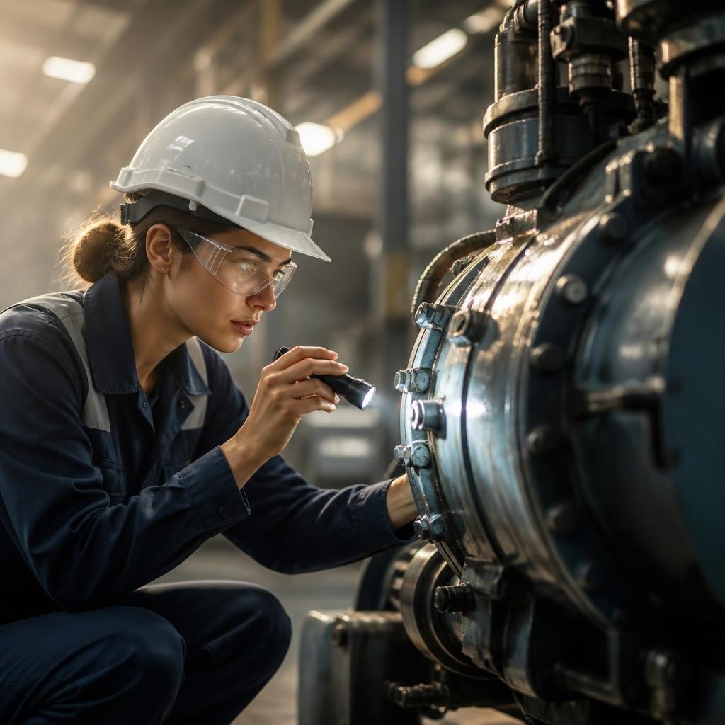 Illustration for the English word “inspection”