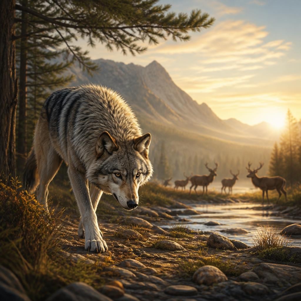 Illustration for the English word “instinct”