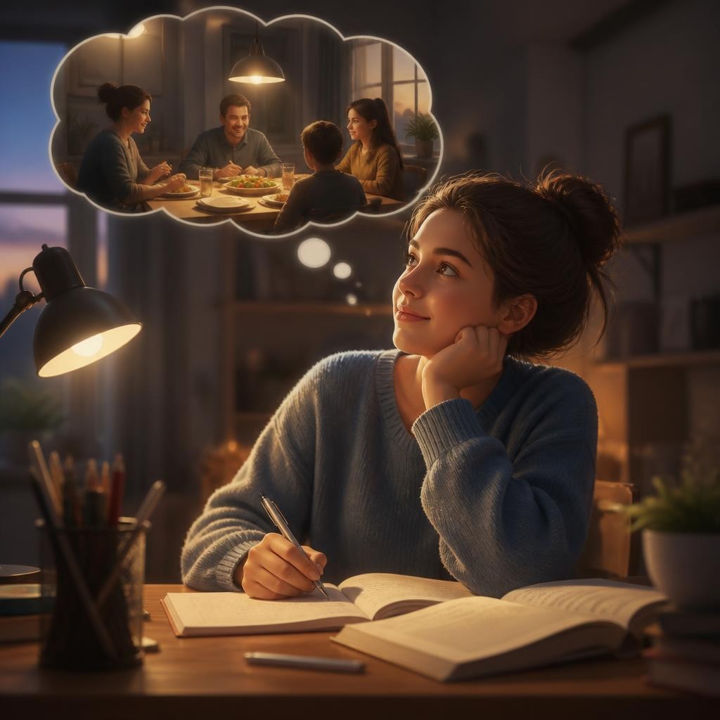 Illustration for the English word “intend”