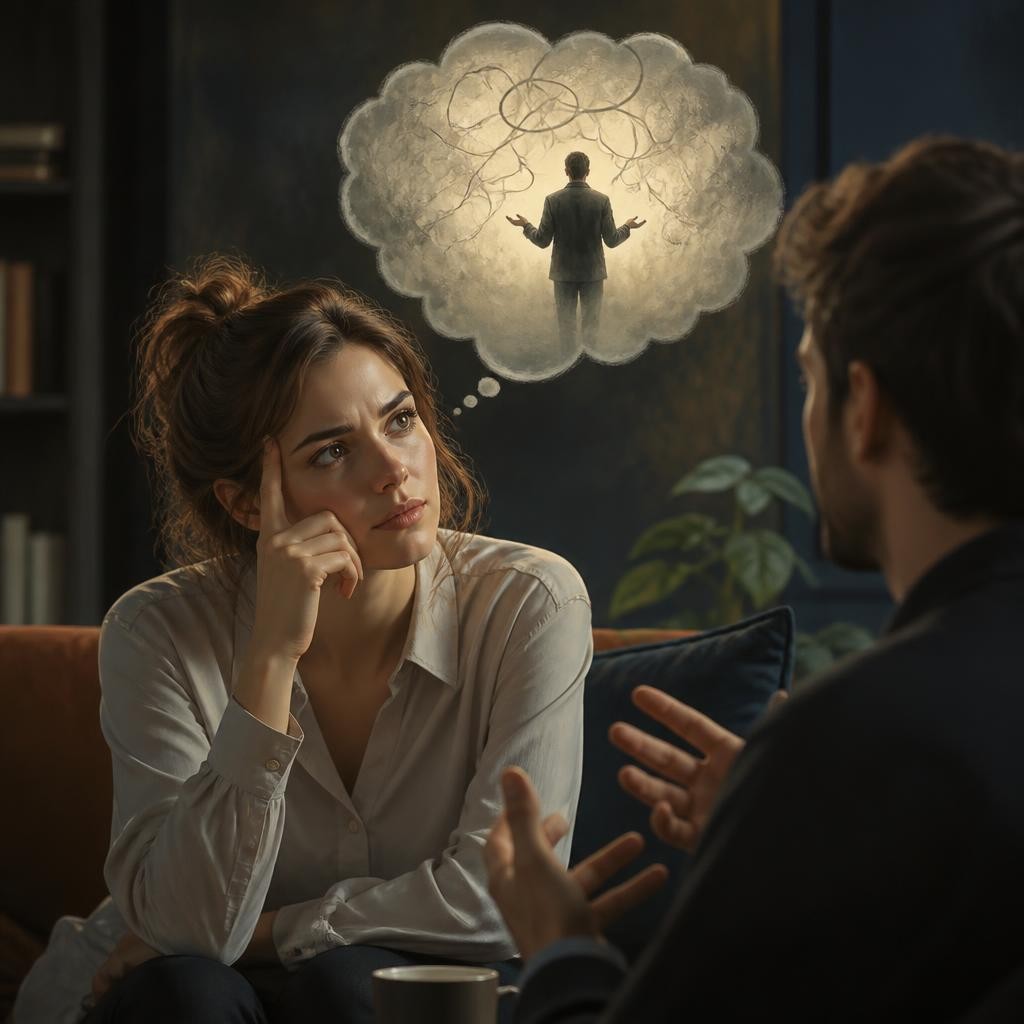 Illustration for the English word “interpret”
