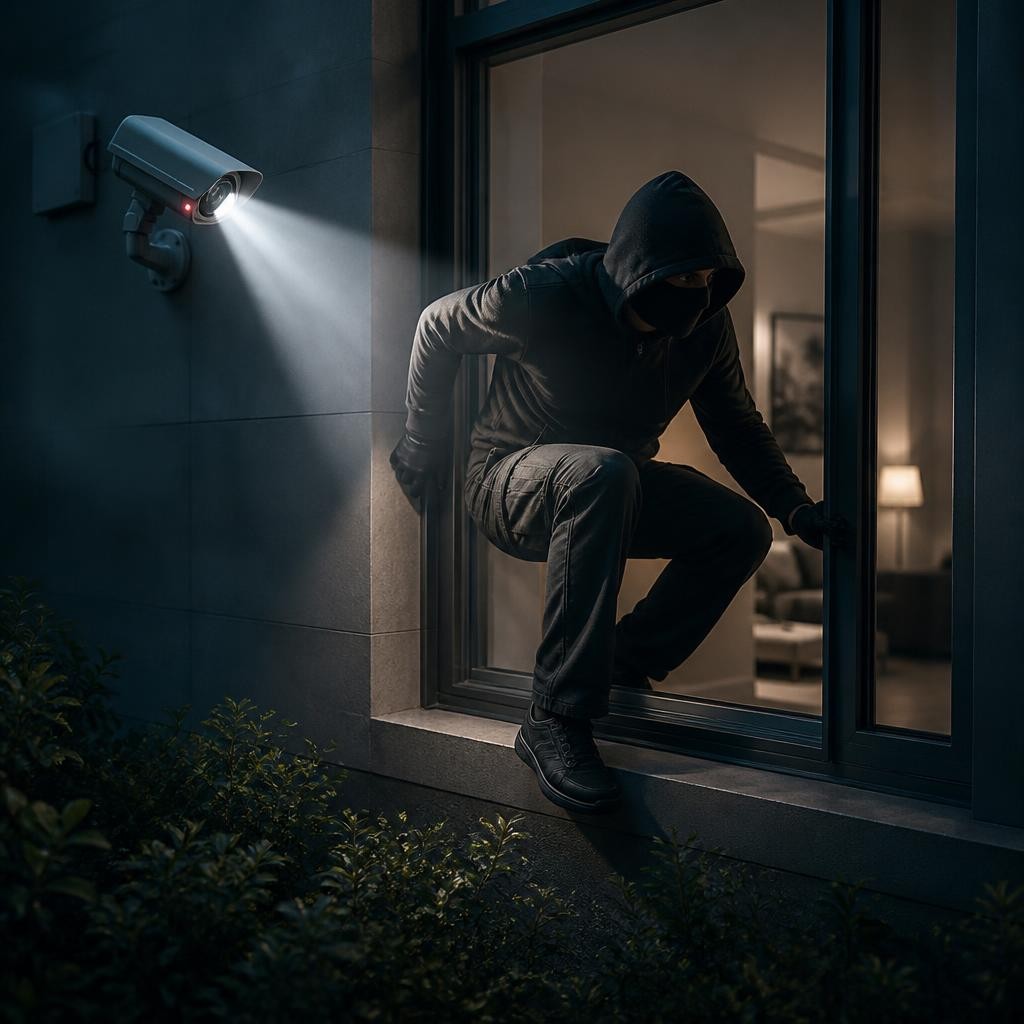 Illustration for the English word “intrusion”