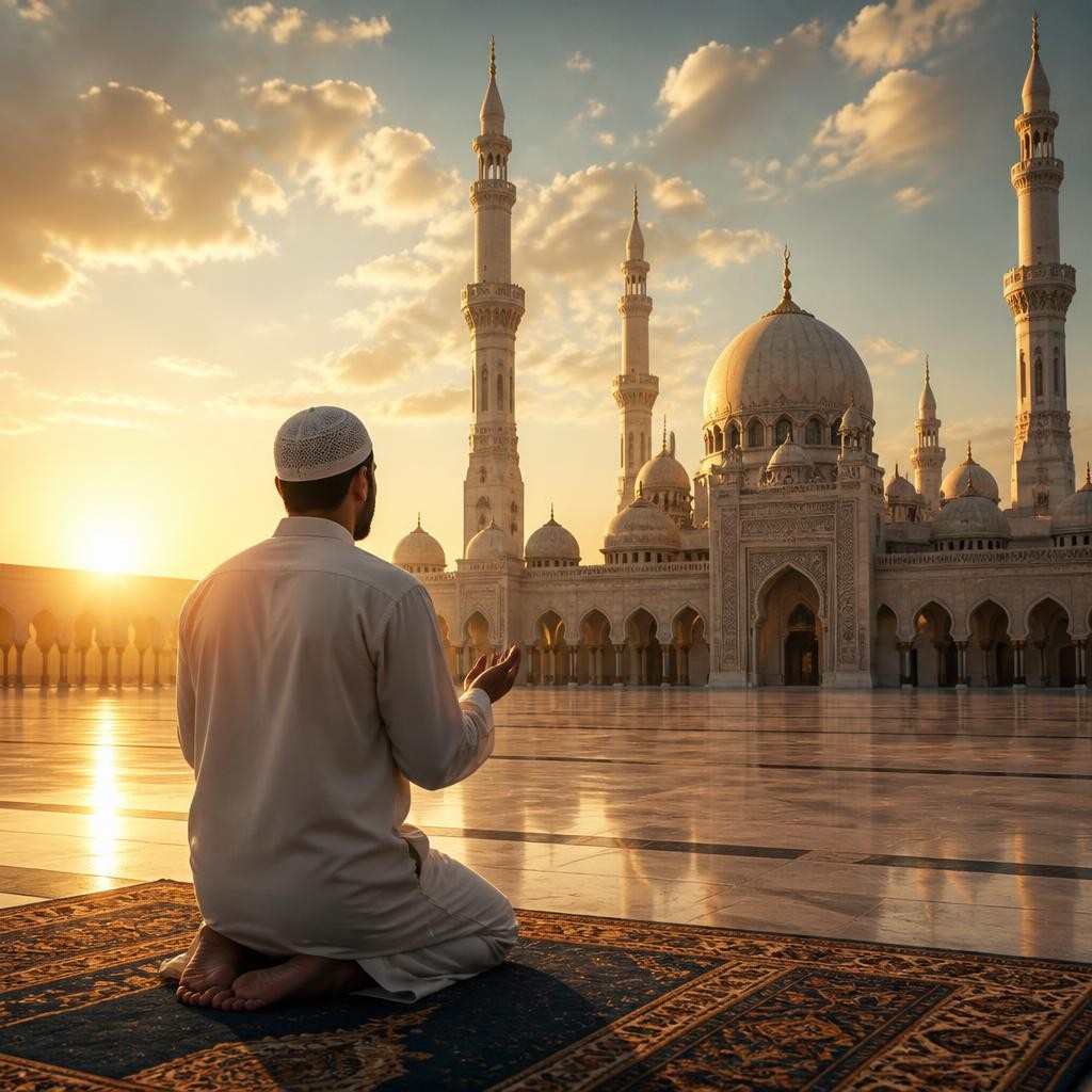 Illustration for the English word “islam”