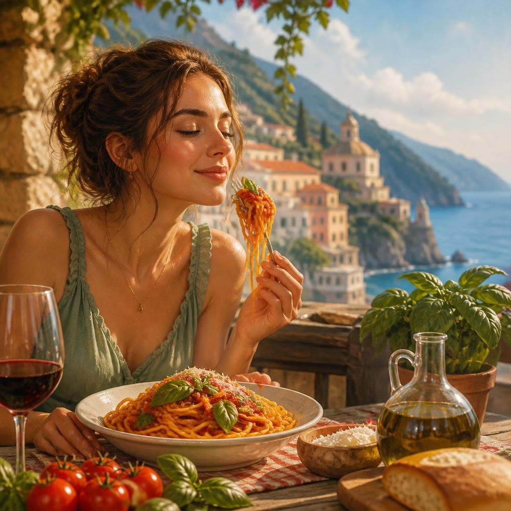 Illustration for the English word “italian”