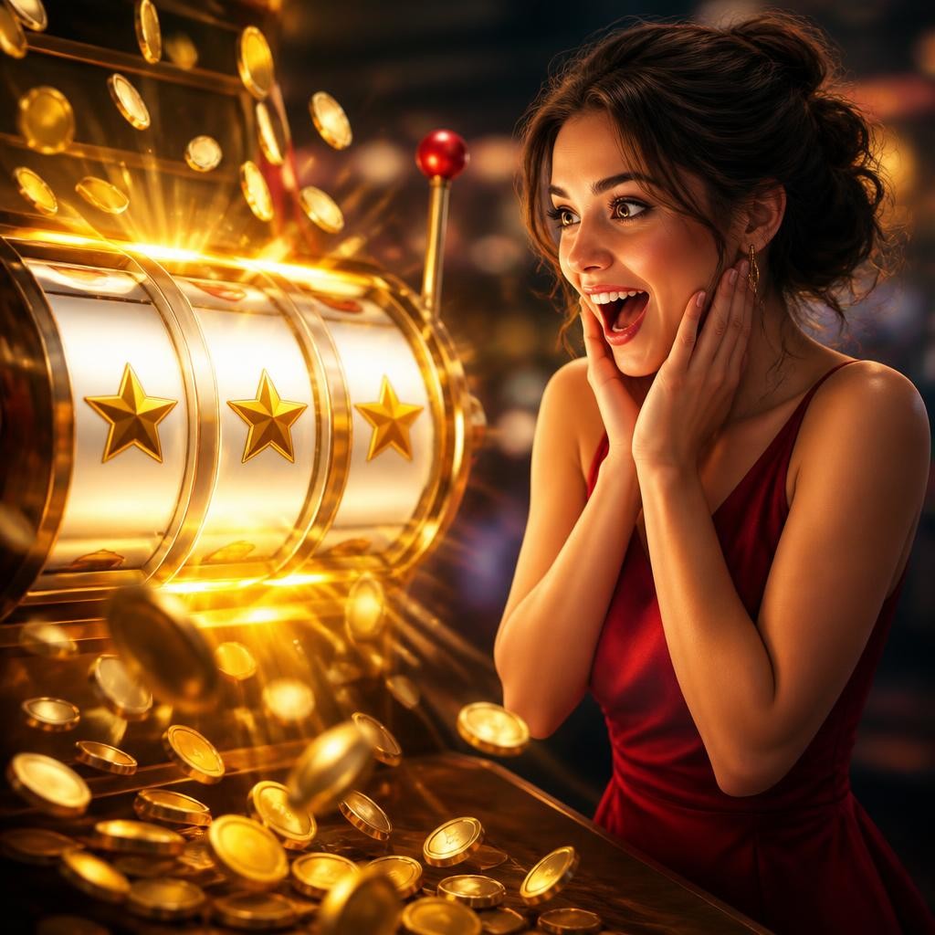 Illustration for the English word “jackpot”