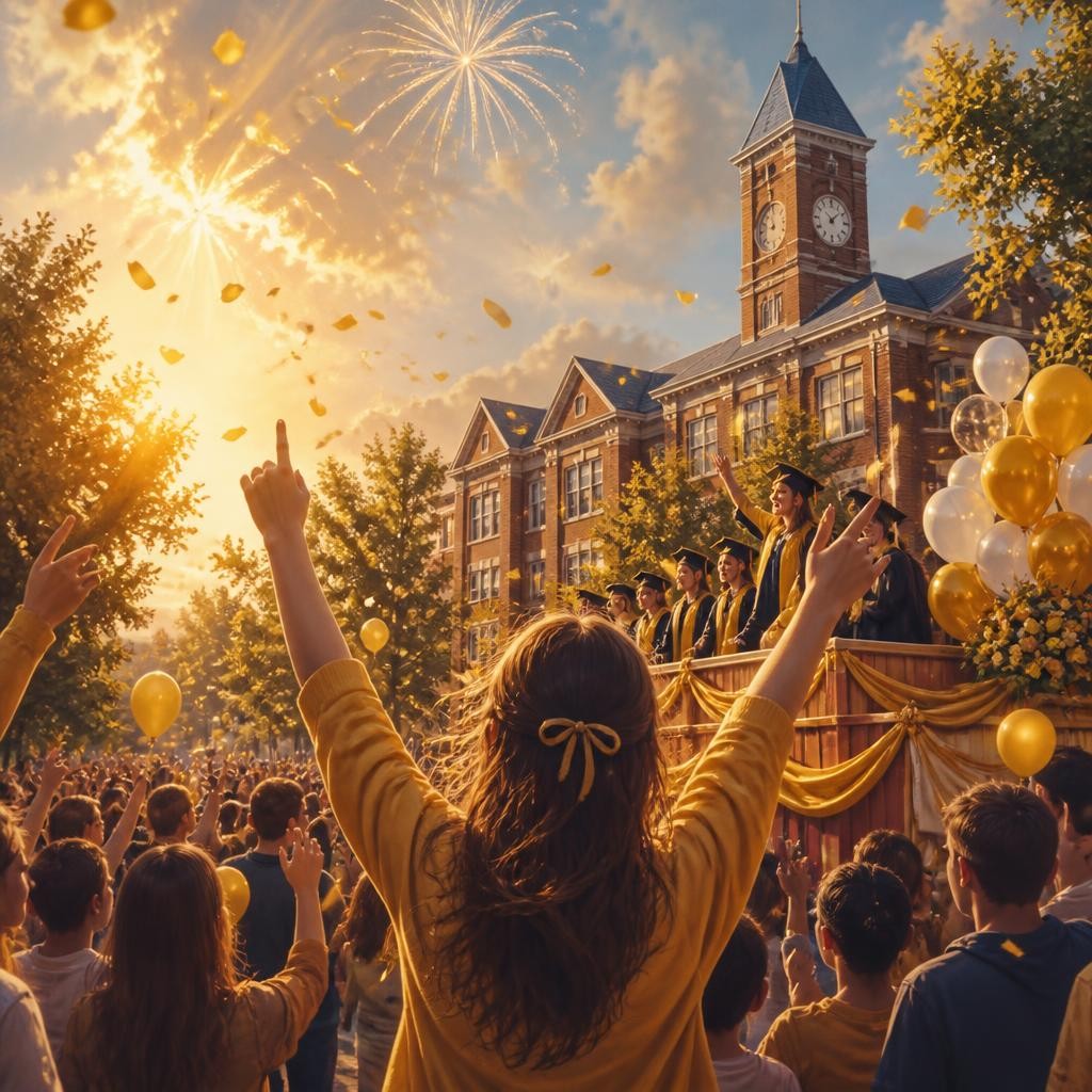 Illustration for the English word “jubilee”