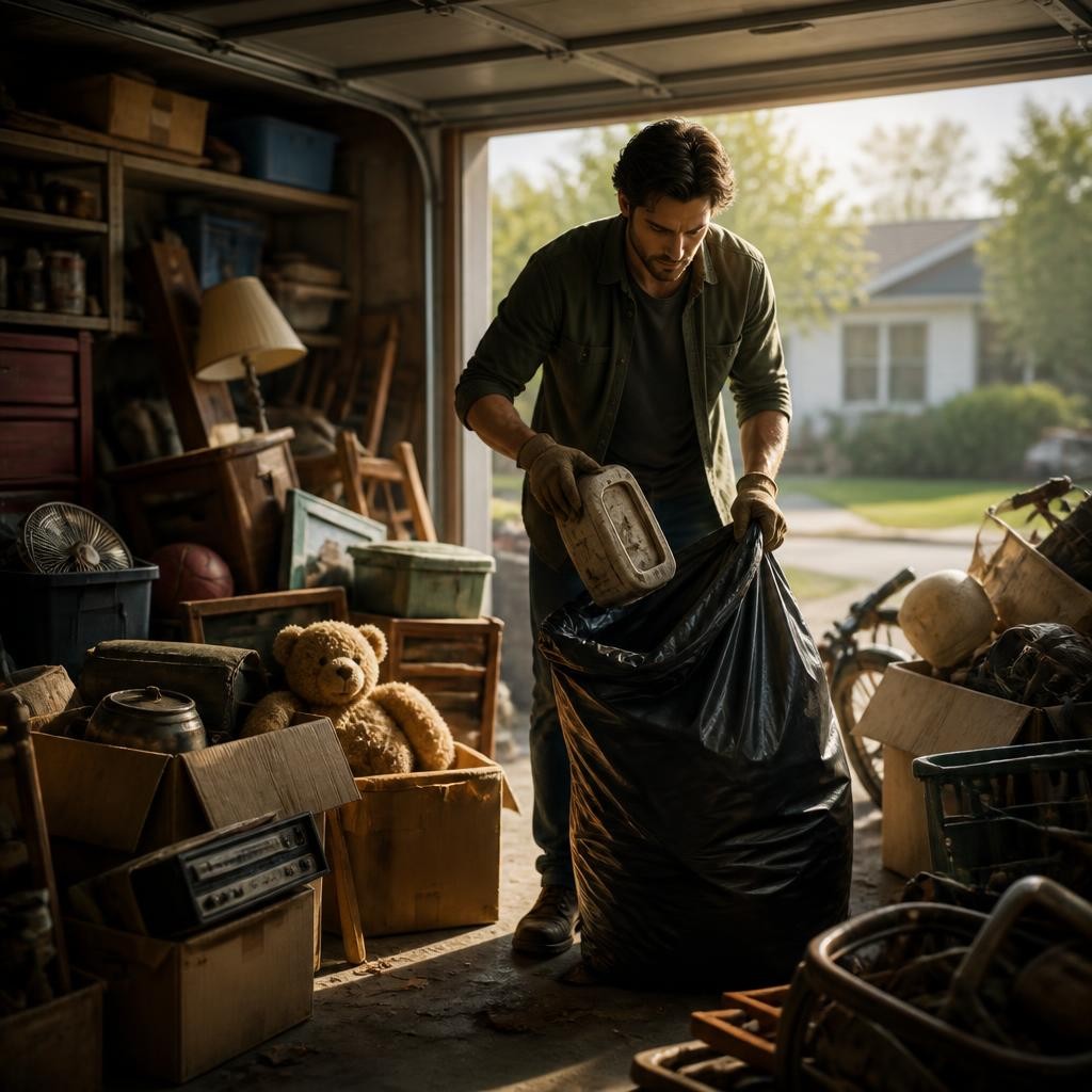 Illustration for the English word “junk”