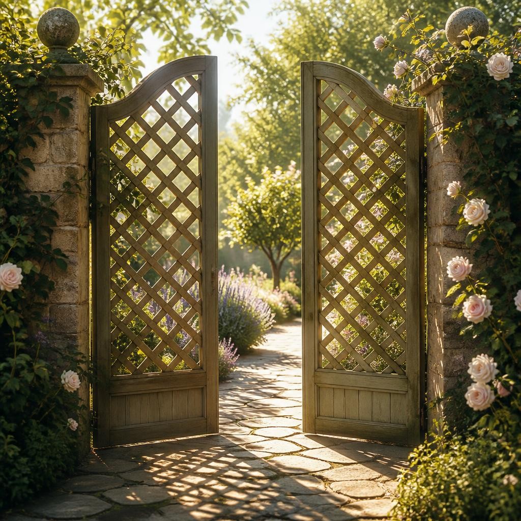Illustration for the English word “lattice”