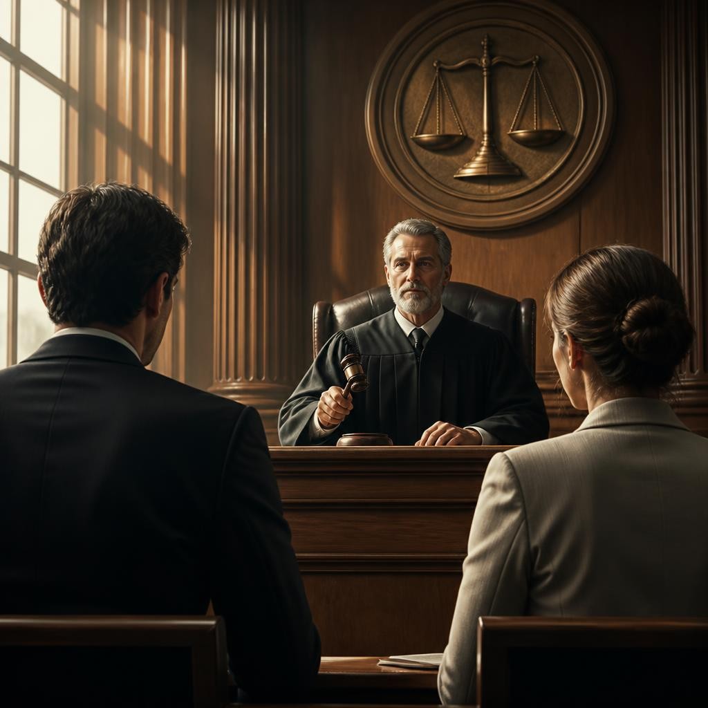 Illustration for the English word “law”