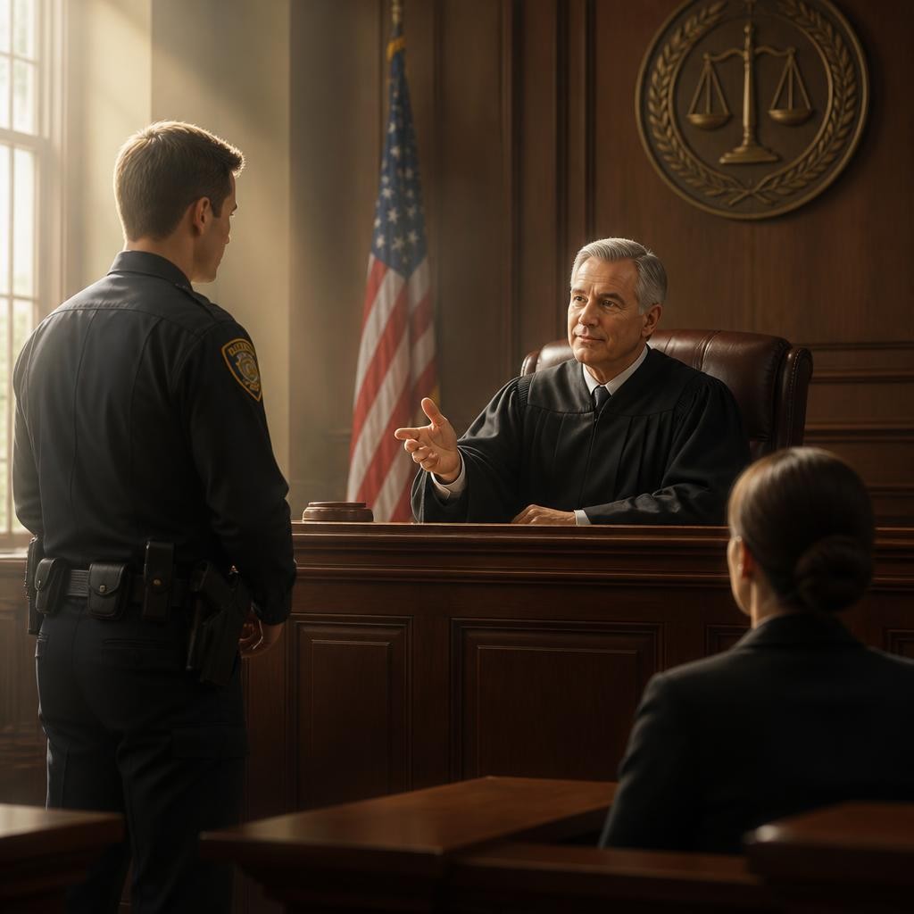 Illustration for the English word “lawful”