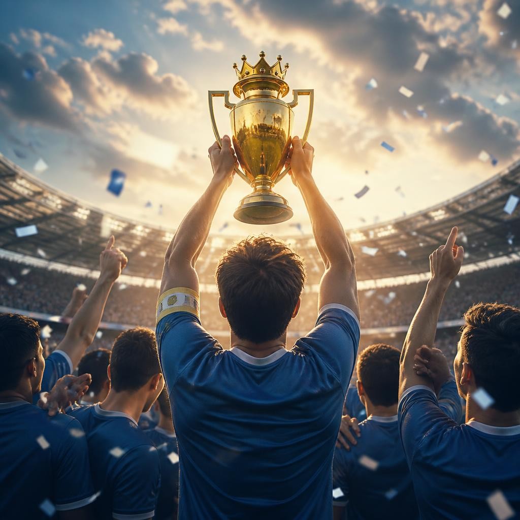Illustration for the English word “league”