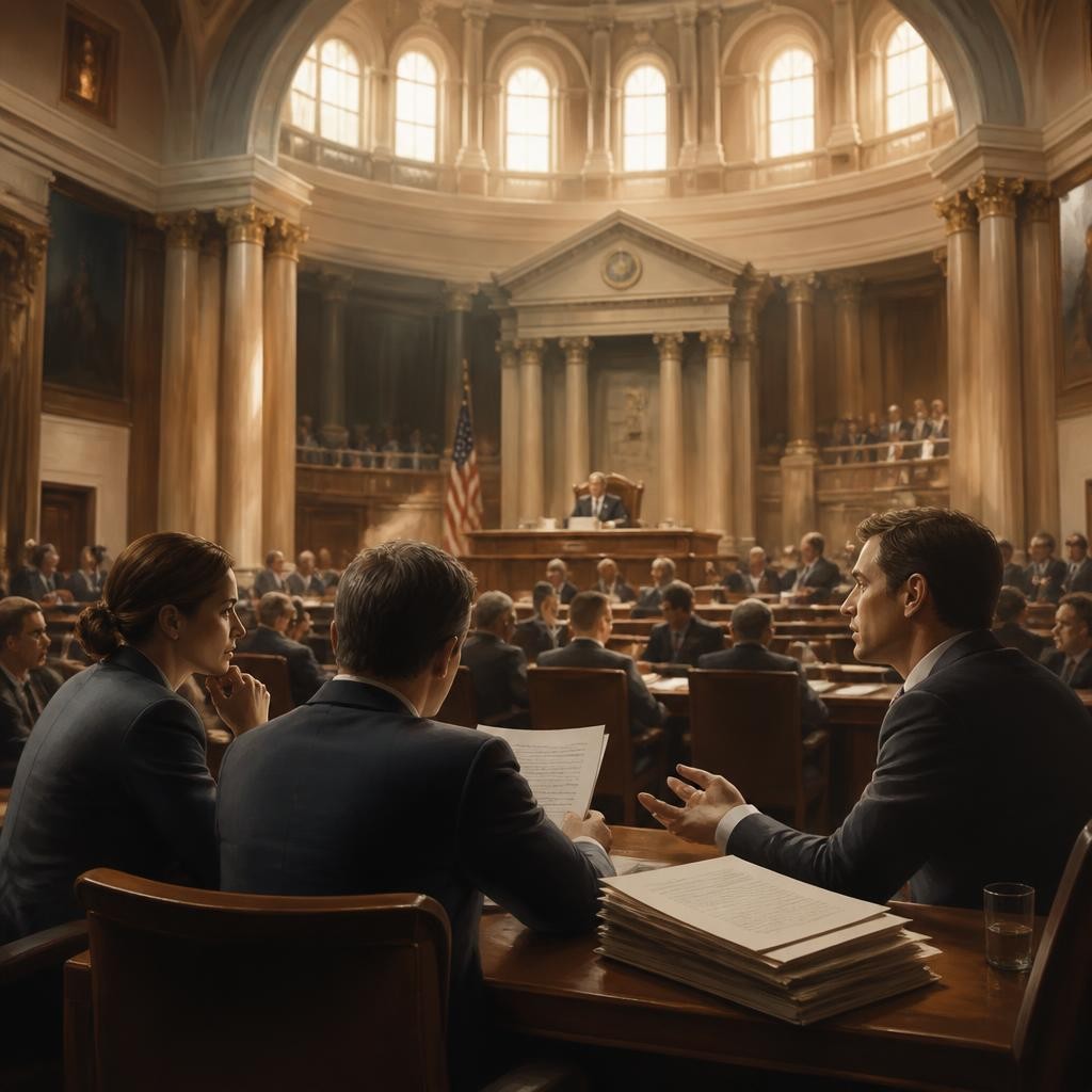 Illustration for the English word “legislative”