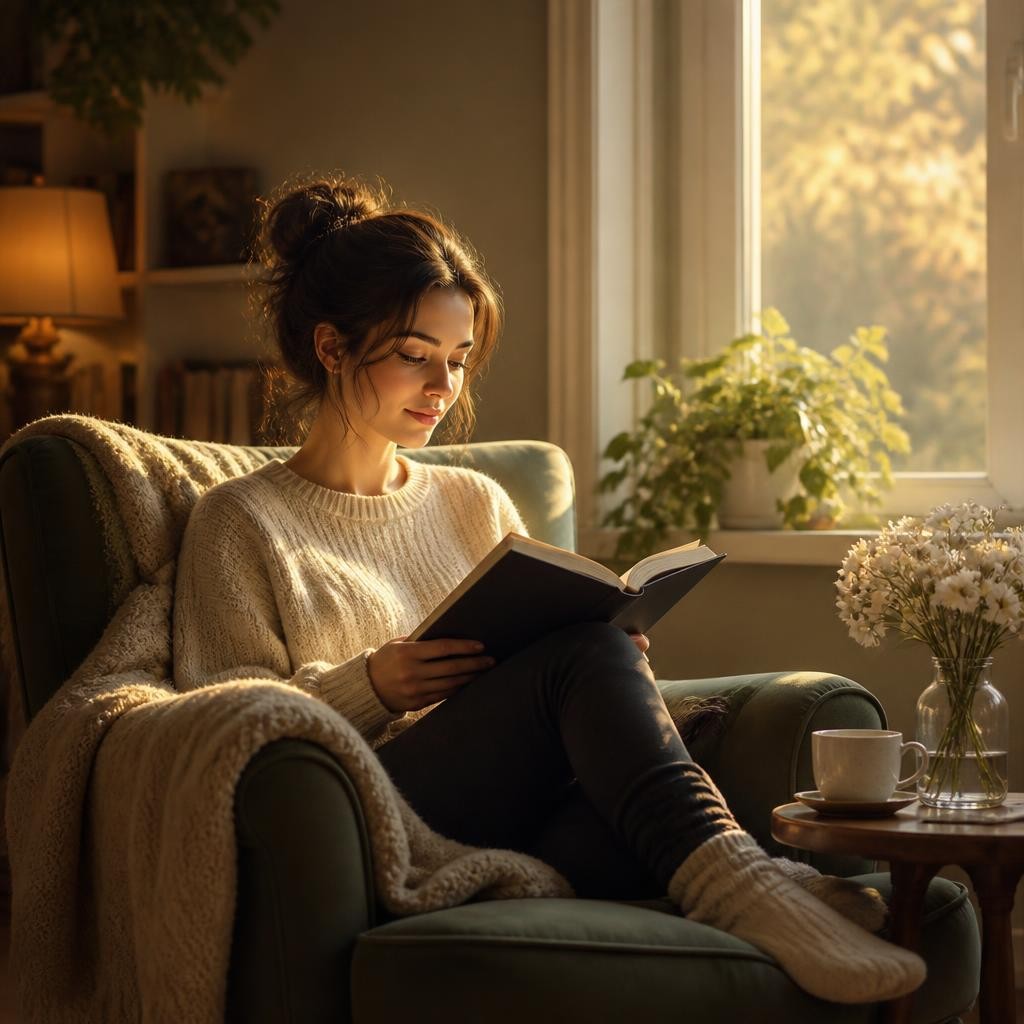 Illustration for the English word “leisure”