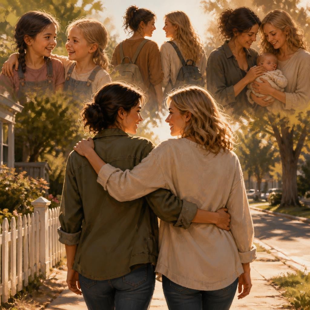 Illustration for the English word “lifelong”