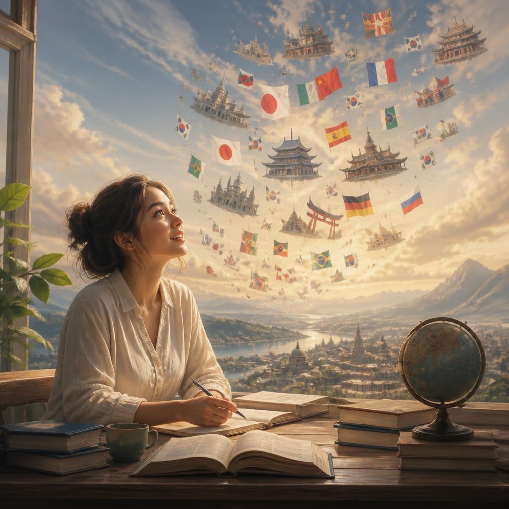 Illustration for the English word “limitless”