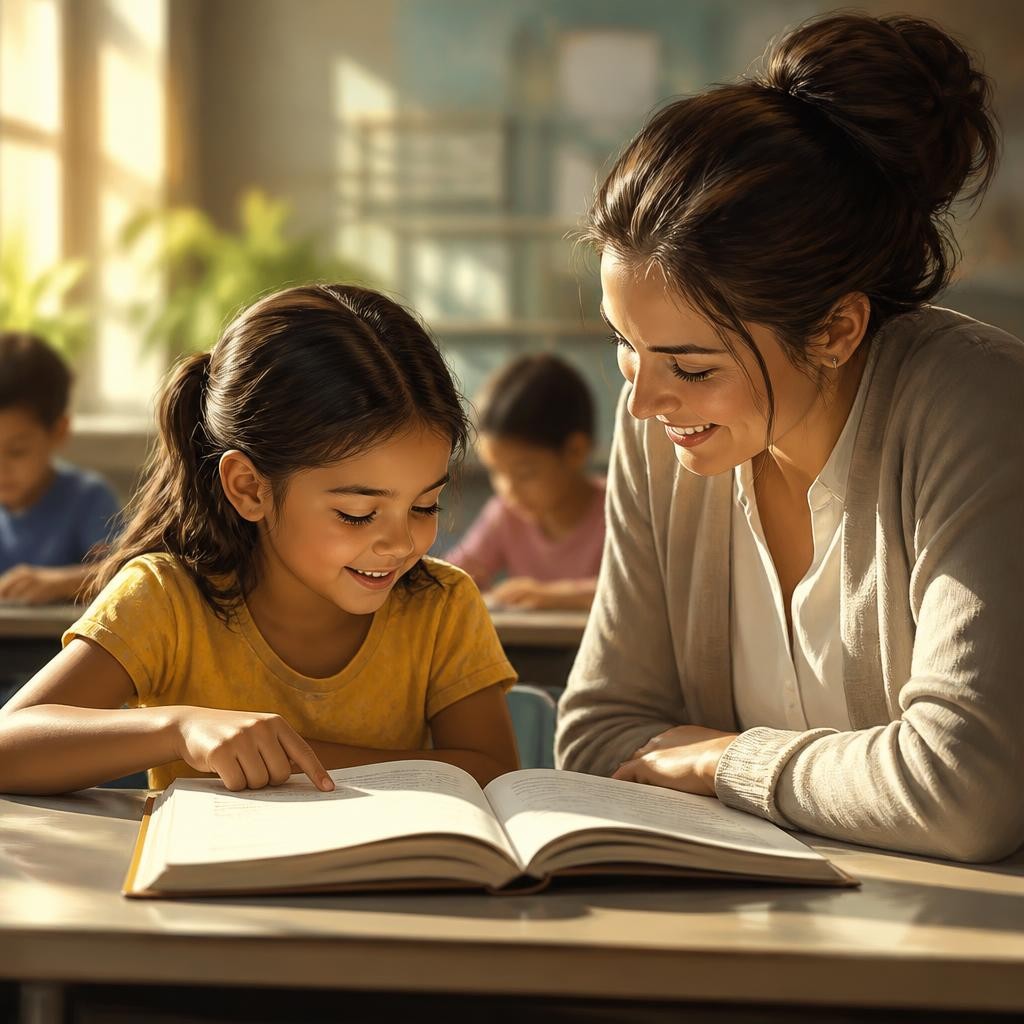 Illustration for the English word “literate”