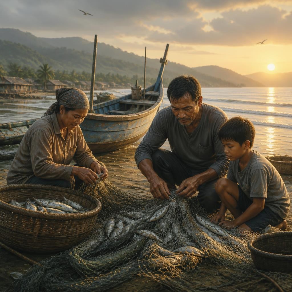 Illustration for the English word “livelihood”