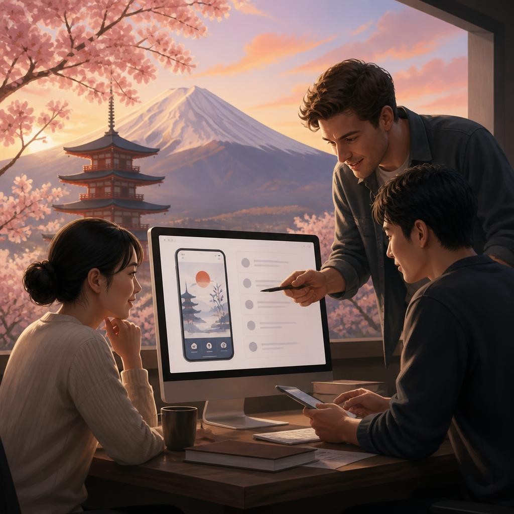 Illustration for the English word “localization”