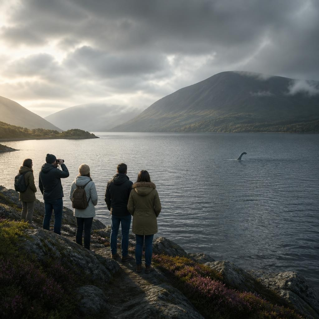 Illustration for the English word “loch”