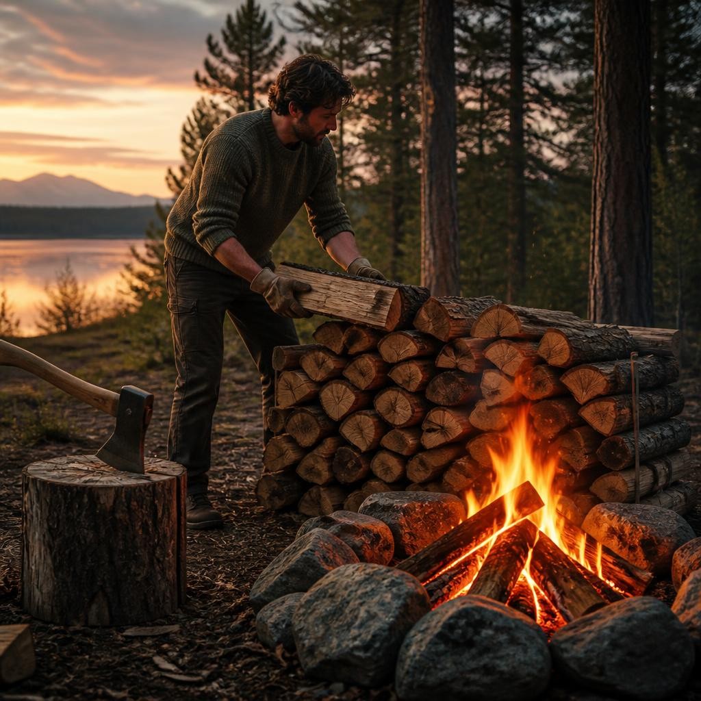 Illustration for the English word “log”
