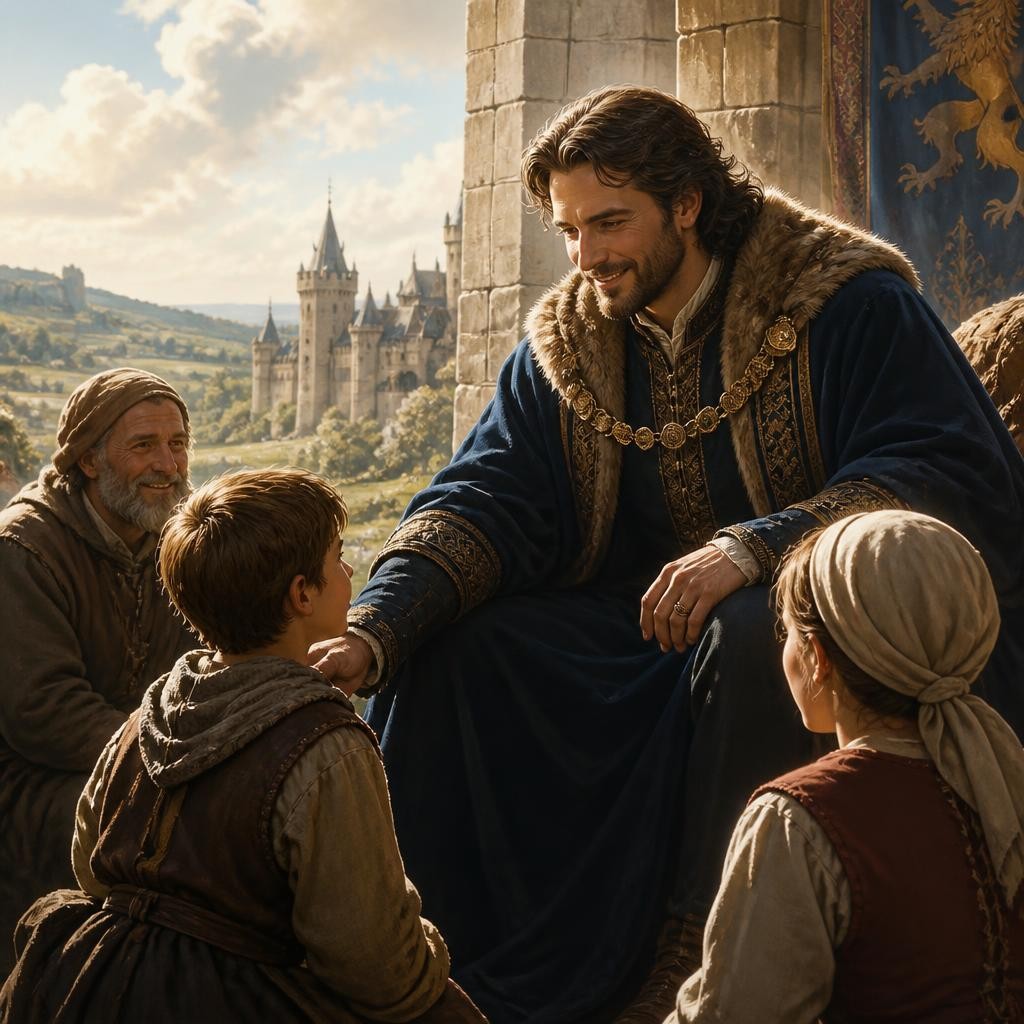 Illustration for the English word “lord”