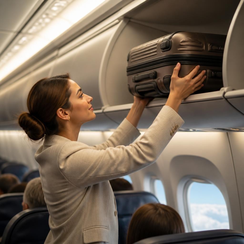 Illustration for the English word “luggage”