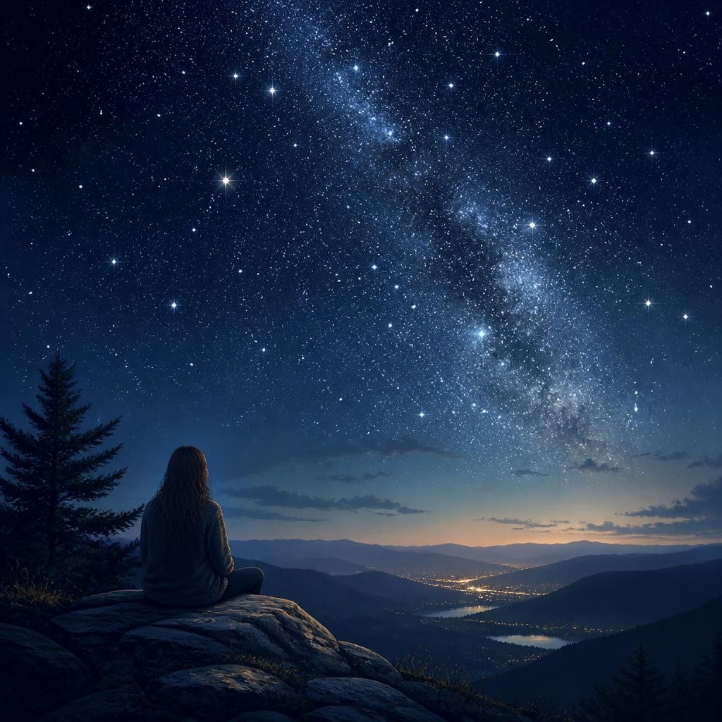 Illustration for the English word “luminous”