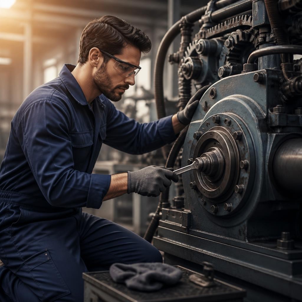 Illustration for the English word “maintenance”