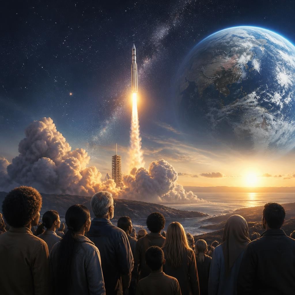 Illustration for the English word “mankind”