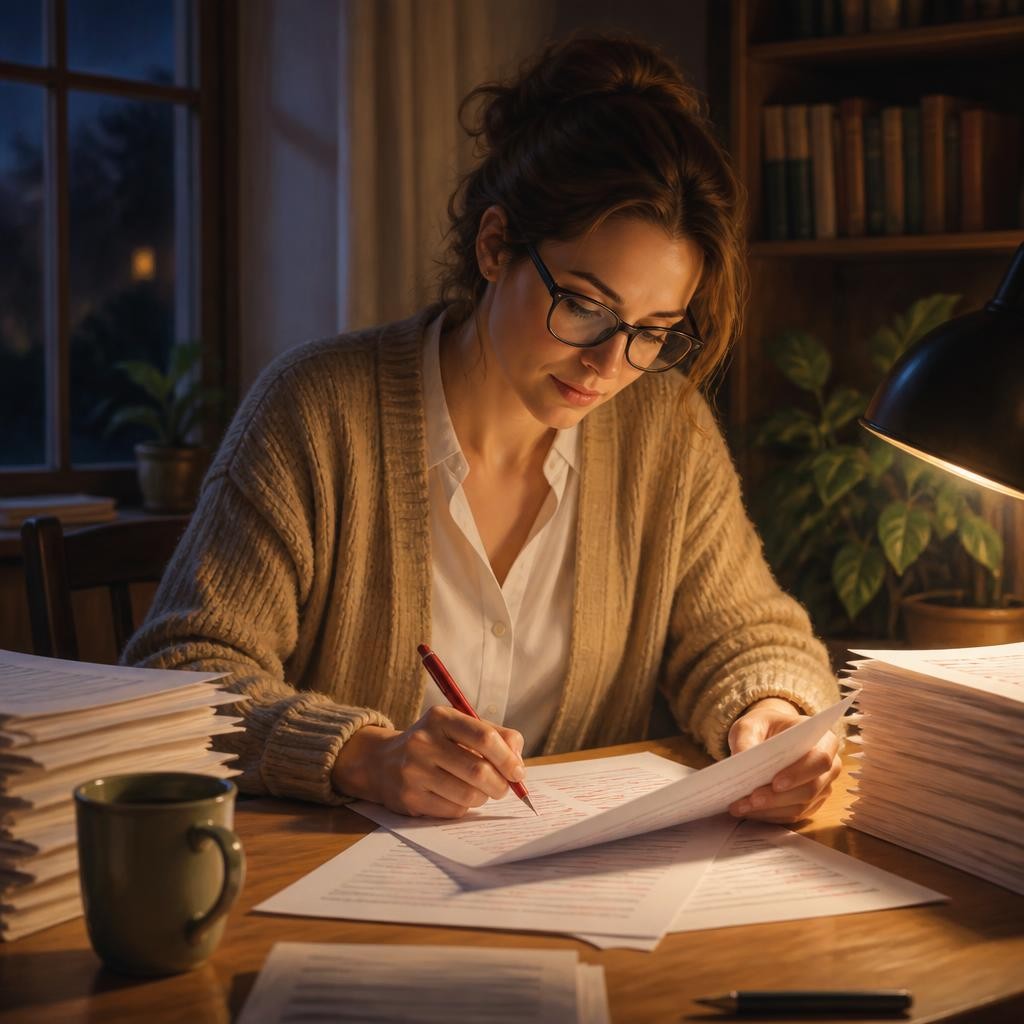 Illustration for the English word “marking”
