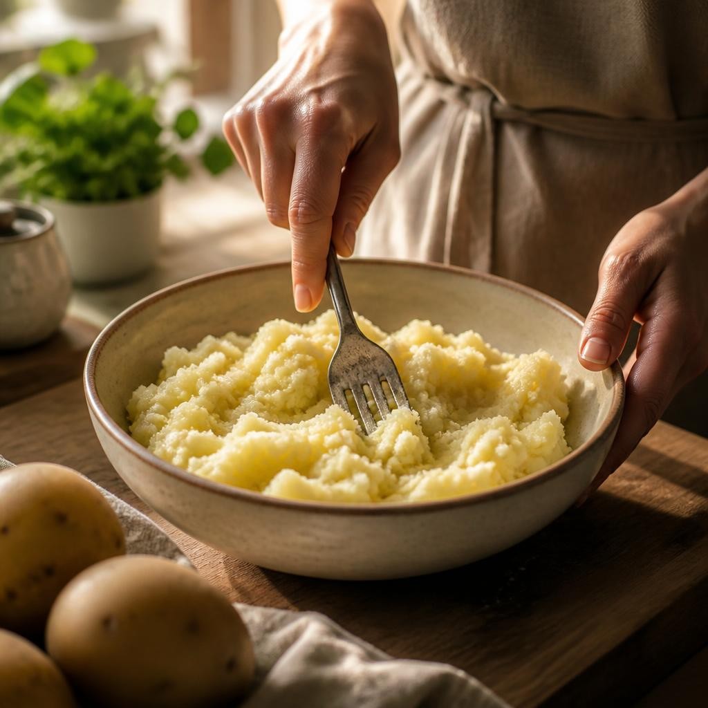 Illustration for the English word “mash”