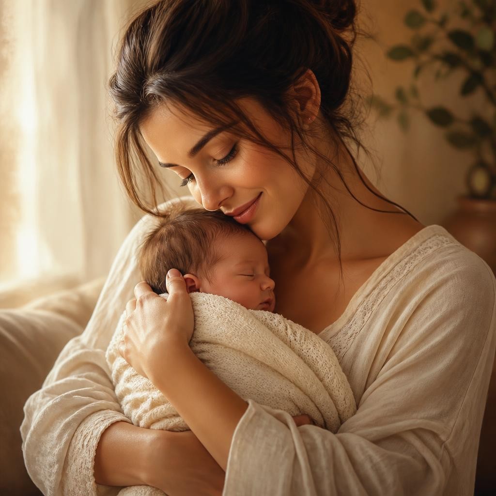 Illustration for the English word “maternal”