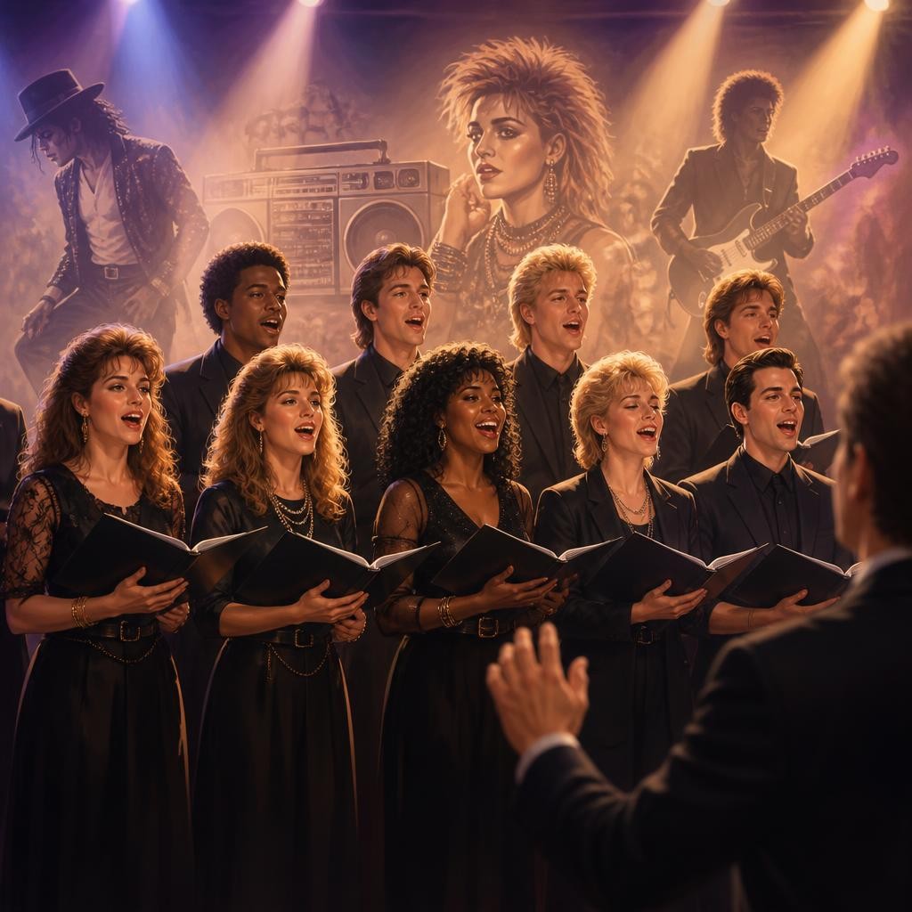 Illustration for the English word “medley”