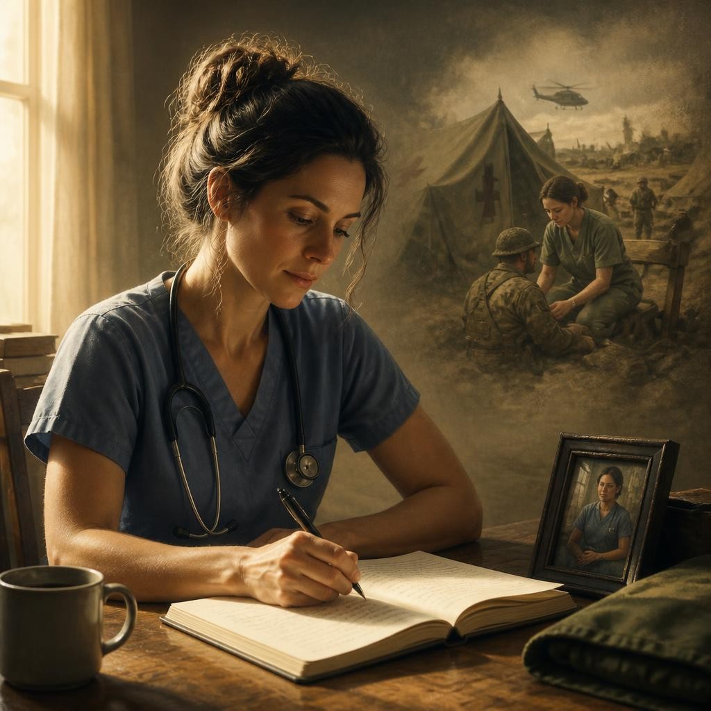 Illustration for the English word “memoir”