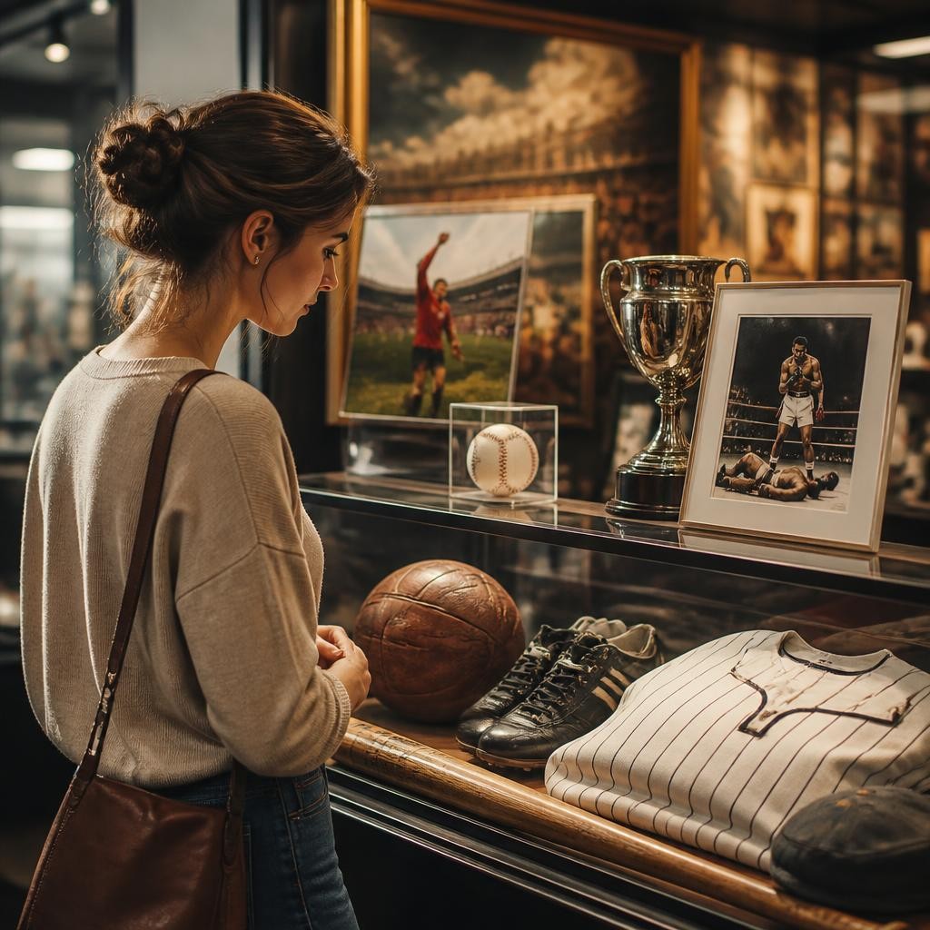 Illustration for the English word “memorabilia”
