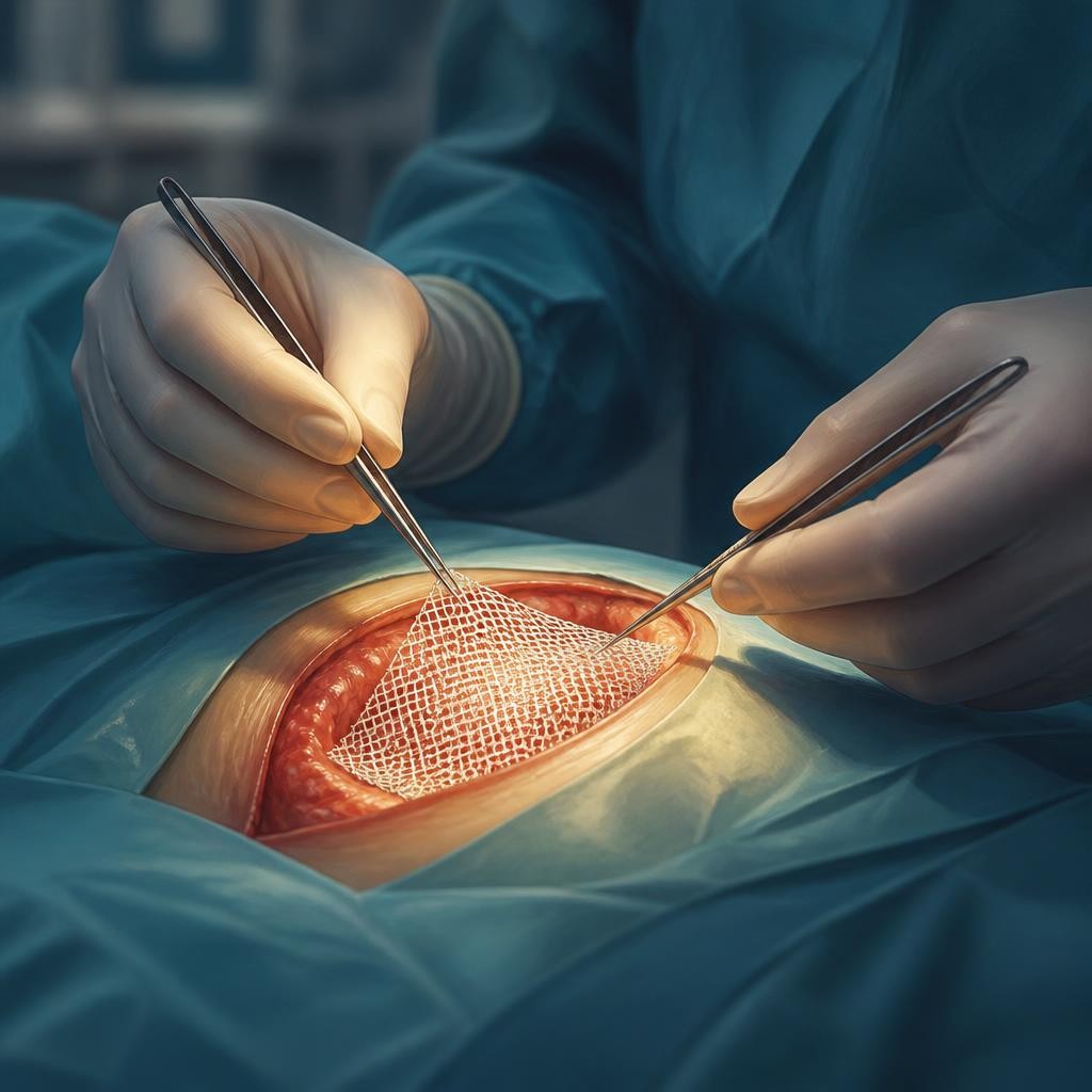 Illustration for the English word “mesh”