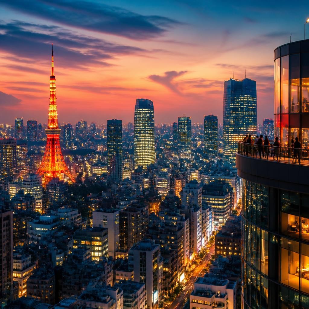 Illustration for the English word “metropolis”