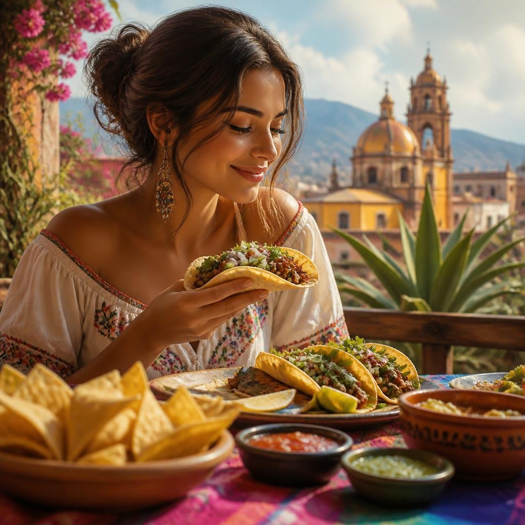 Illustration for the English word “mexican”