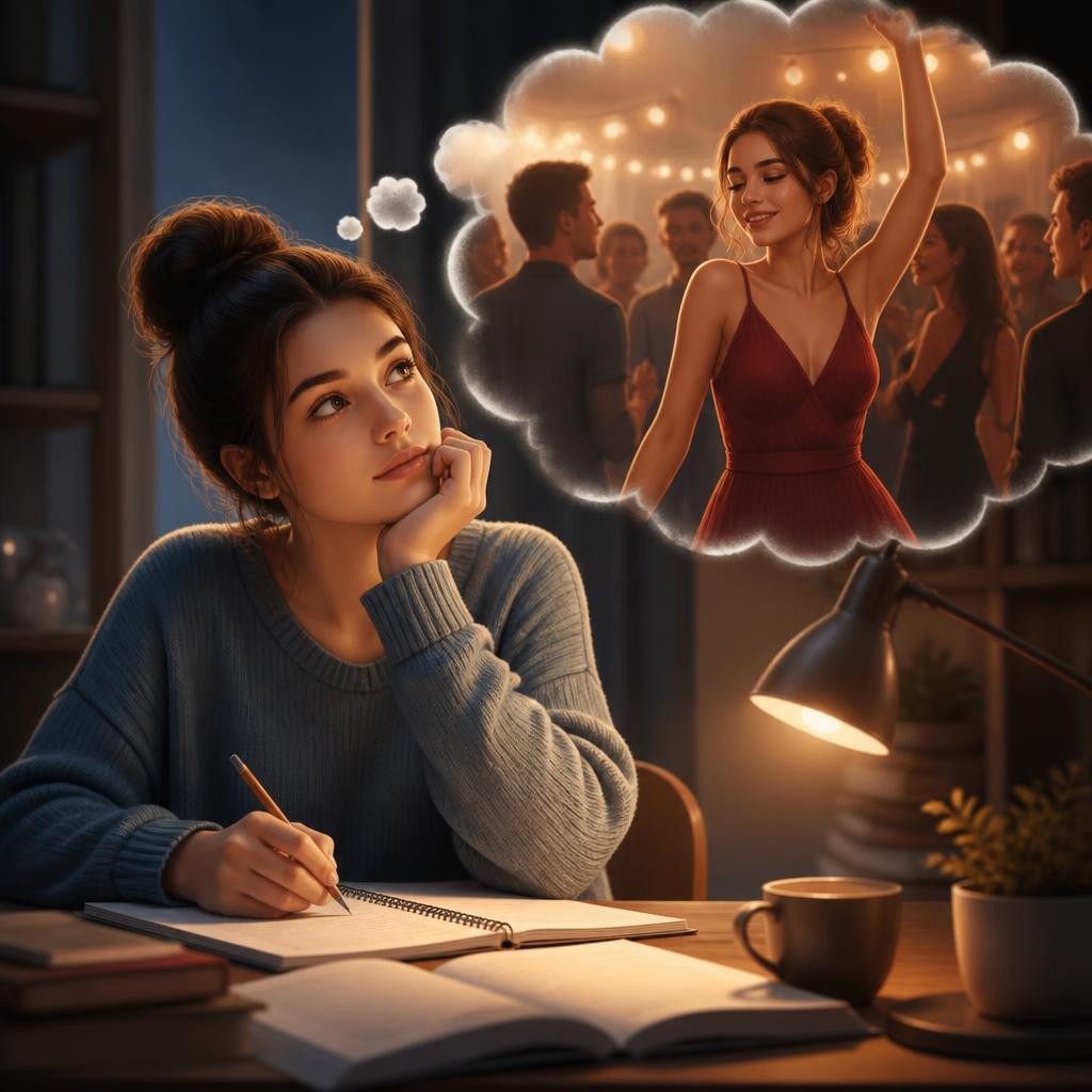 Illustration for the English word “might”