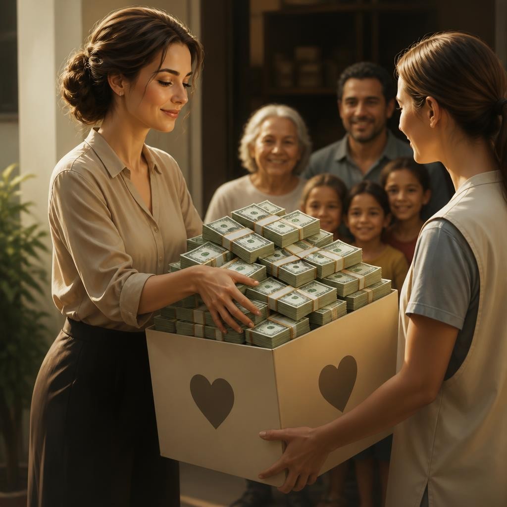 Illustration for the English word “million”