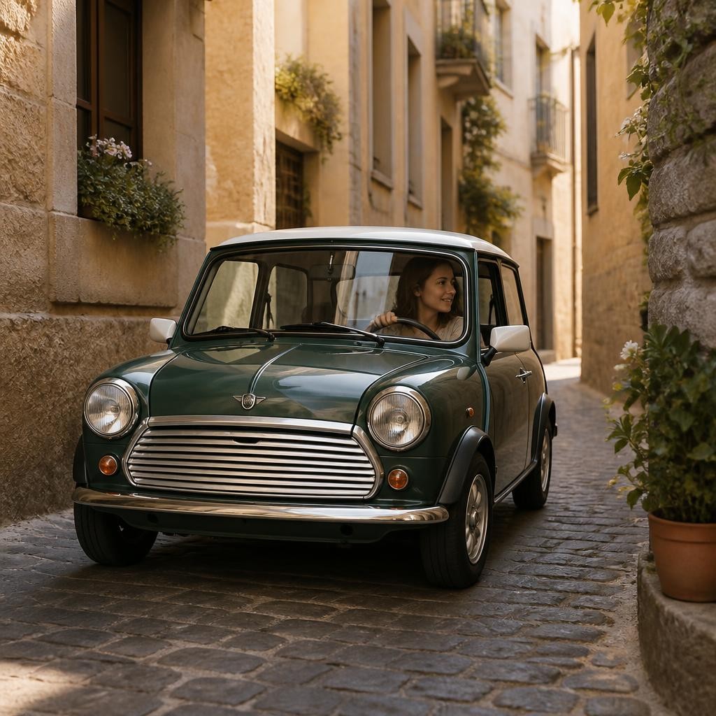 Illustration for the English word “mini”