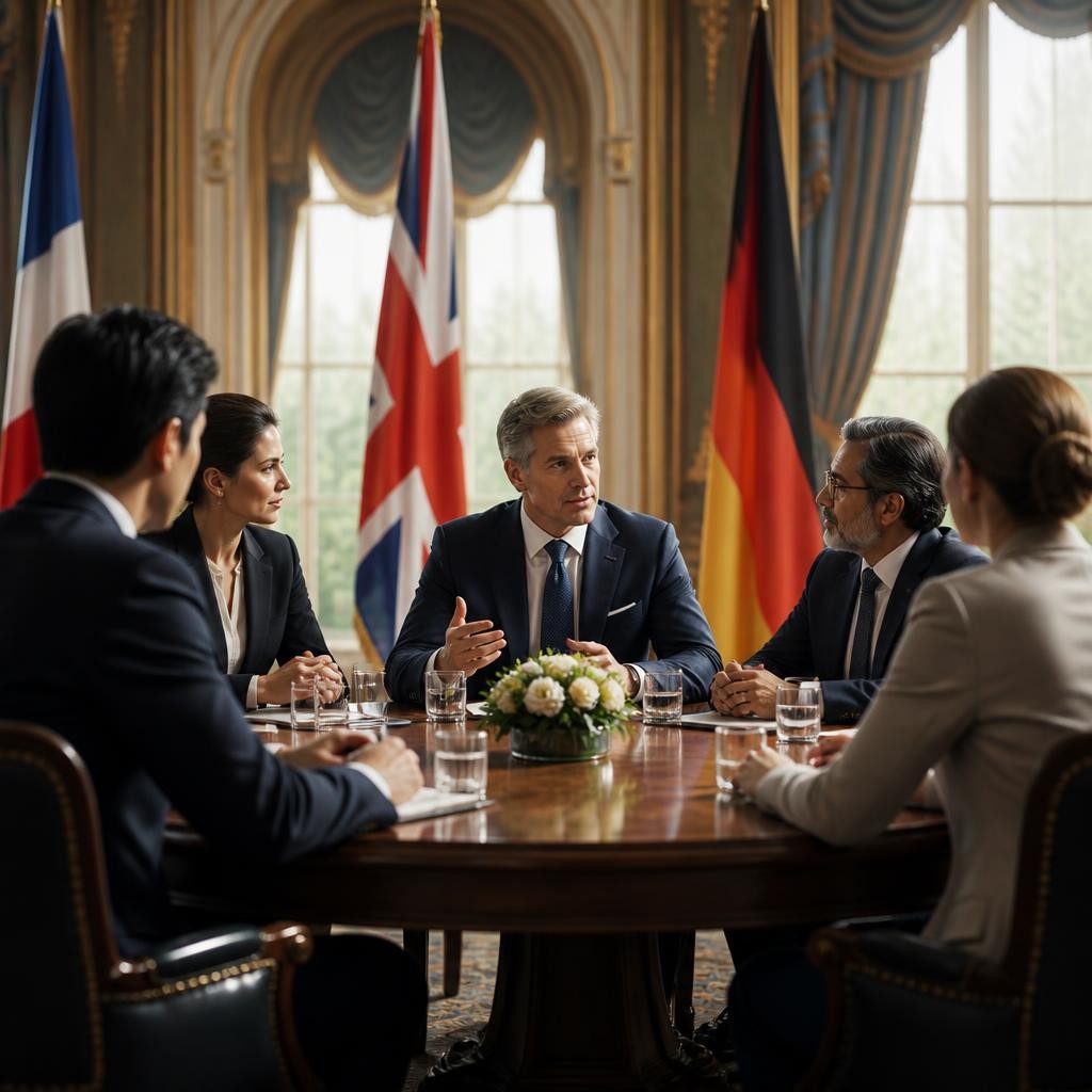 Illustration for the English word “ministerial”